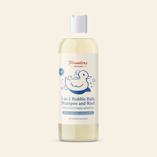 Flanders 3-in-1 Bubble Bath, Shampoo and Wash